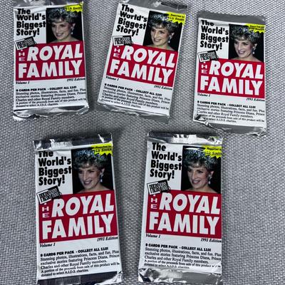 Press Pass  9 cards per pack - Royal Trading Card Family NEW Sealed 