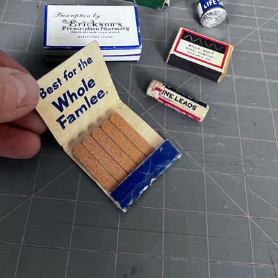 Small Advertising Items: Pharmacy, Lifesaver, Aromatic Ammonia Etc. 