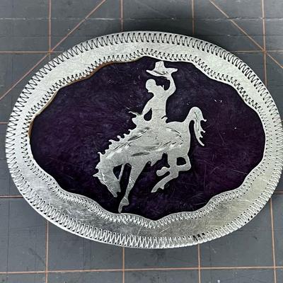 Bucking Bronco Belt Buckle KOOL!