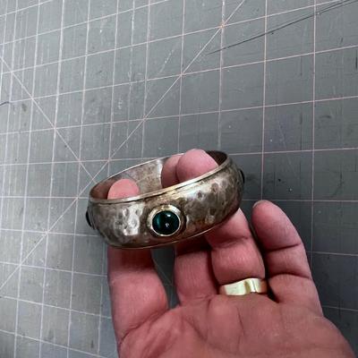 Silver Bangle Bracelet 