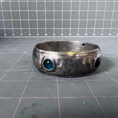 Silver Bangle Bracelet 