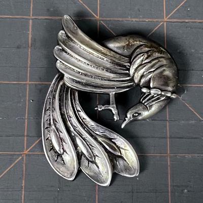 Viking Craft Sterling Pin BIRD