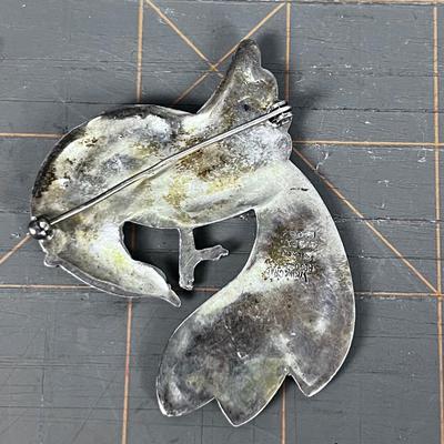 Viking Craft Sterling Pin BIRD