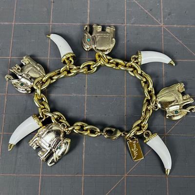 XX LILLY Elephant & Tusk Bracelet 