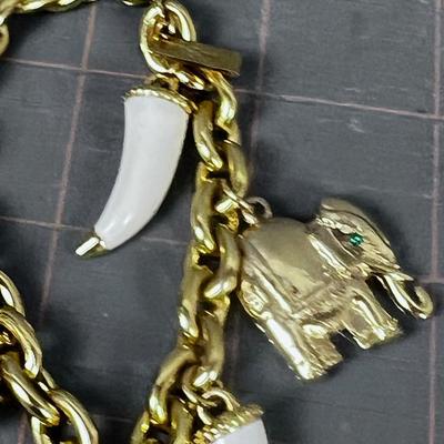 XX LILLY Elephant & Tusk Bracelet 