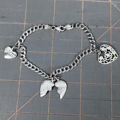 Heart Bracelet 925