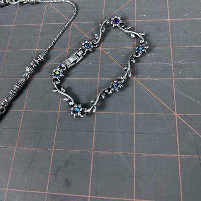 Brighton Necklace and Costume Bracelet. 