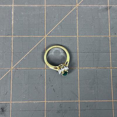 HGE  18k Emerald Ring 