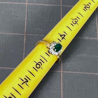 HGE  18k Emerald Ring 