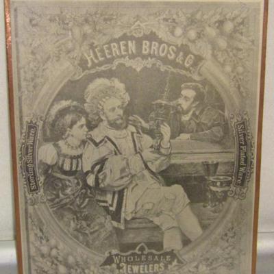 Antique Advertisement Printing (1918)- Heeren Bros & Co. Wholesale Jewelers, Pittsburgh, PA