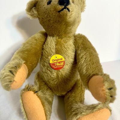 1980's Vintage STEIFF 12"  Original Golden Teddy Bear