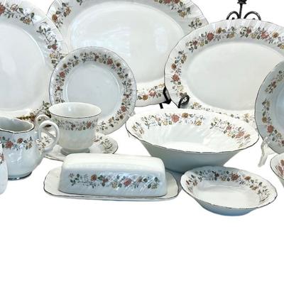 108 Pieces SHEFFIELD BOUQUET China