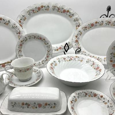 108 Pieces SHEFFIELD BOUQUET China