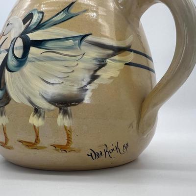 Vintage B&D Canister Japan, Colander, & Pottery