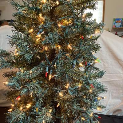 7- Lighted Christmas Tree