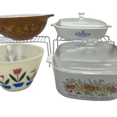 PYREX, CORNINGWARE, & FIREKING