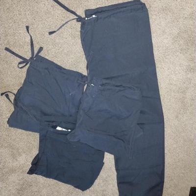 SIX SETS OF SCRUBS SIZE LARGE
