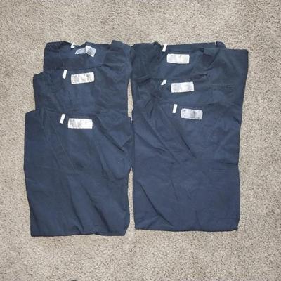 SIX SETS OF SCRUBS SIZE LARGE