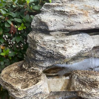 Outdoor Rock Water Fountain