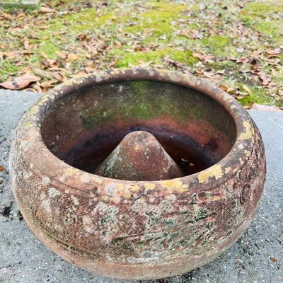 Six Terracotta Planters