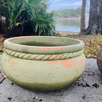 Six Terracotta Planters