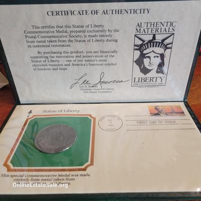 Statue Of Liberty Commemorative Medal