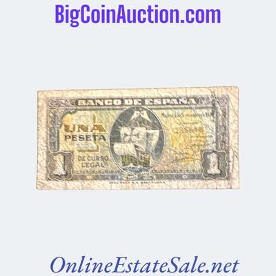 1940 SPAIN 1 PESETA