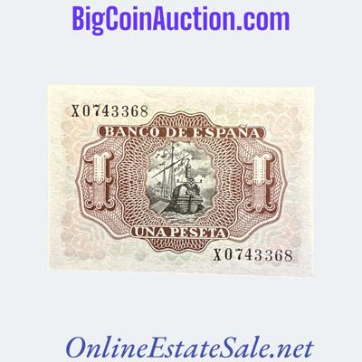 1953 SPAIN 1 PESETA