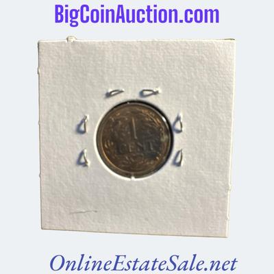 1947 CURACAO ONE CENT