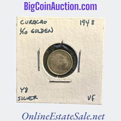 1948 CURAÃ‡AO 1/10 GULDEN