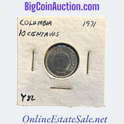 1971 COLUMBIA 10 CENTAVOS