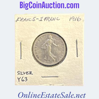 1916 FRANCE 1 FRANC