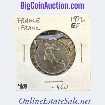 1972 FRANCE 1 FRANC