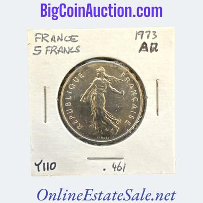 1973 FRANCE 5 FRANCS