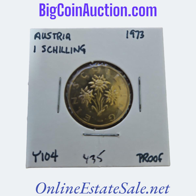 1973 Austria 1 Schilling