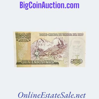 1988 PERU 500 INTIS