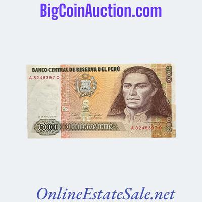 1987 PERU 500 INTIS