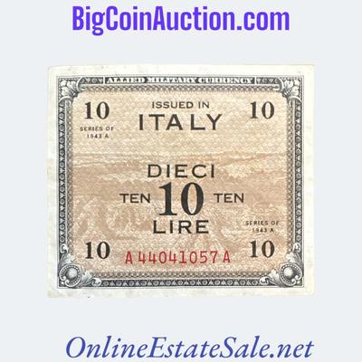 1943 ITALY 10 LIRE