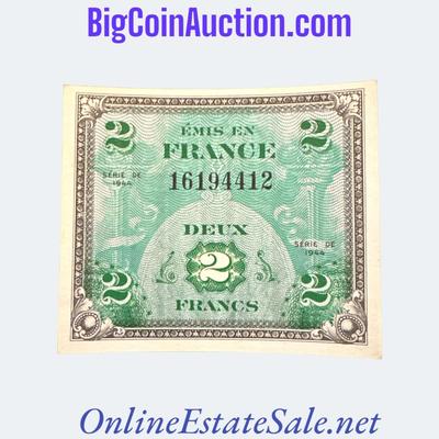 1944 FRANCE 2 FRANCS