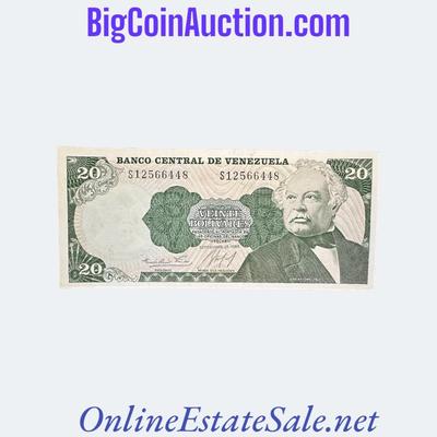 1984 VENEZUELA 20 BOLIVARES