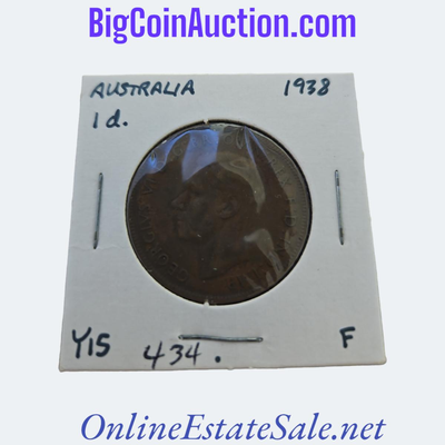 1938 Australia 1 D.