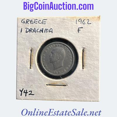 1962 GREECE 1 DRACHMA