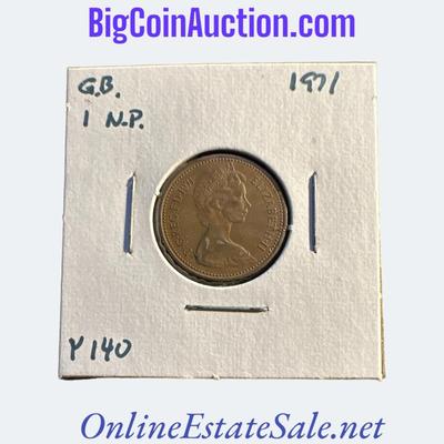 1971 GREAT BRITAIN 1 NEW PENNY