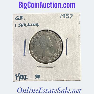 1957 GREAT BRITAIN 1 SHILLING