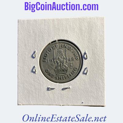 1948(S) GREAT BRITAIN 1 SHILLING - SCOTTISH CREST