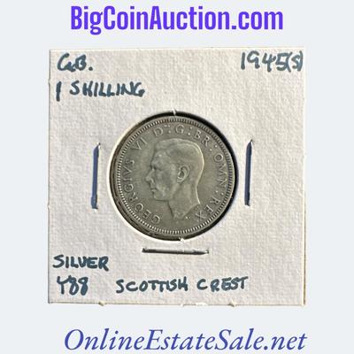 1945(S) GREAT BRITAIN 1 SHILLING - SCOTTISH CREST