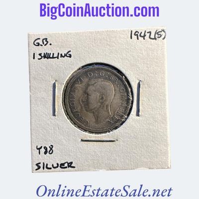 1942(S) GREAT BRITAIN 1 SHILLING