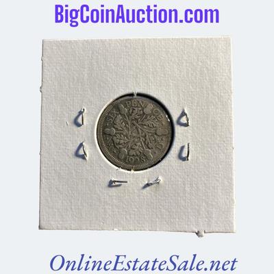 1928 GREAT BRITAIN 6 PENCE