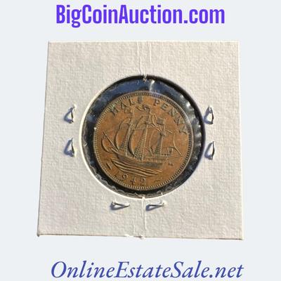1942 GREAT BRITAIN HALF PENNY