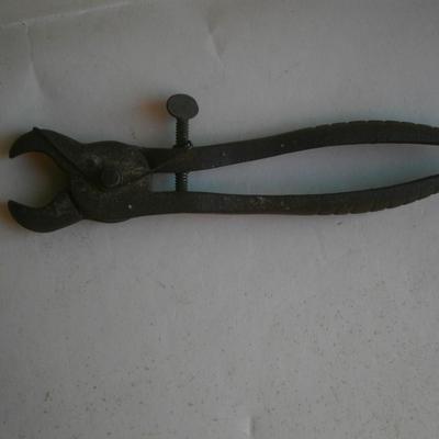Antique Locking Plyer Type Tool